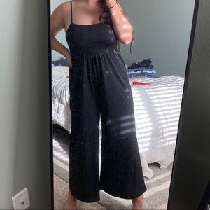 BLACK JUMPSUIT URBAN OUTFITTERS sz M